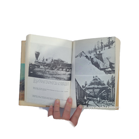 The Great Iron Trail: The Story of the First Transcontinental Railroad 1962 Book - Picture 8 of 12